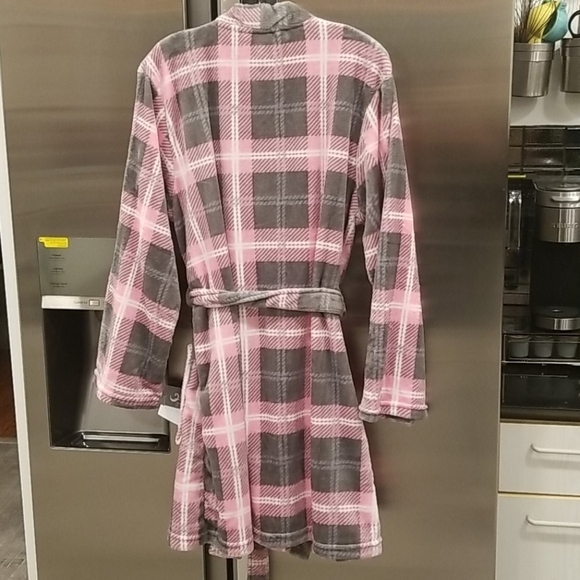 💕PJ COUTURE💕 Printed Waist Tie Plush Robe - L/XL - Picture 6 of 11